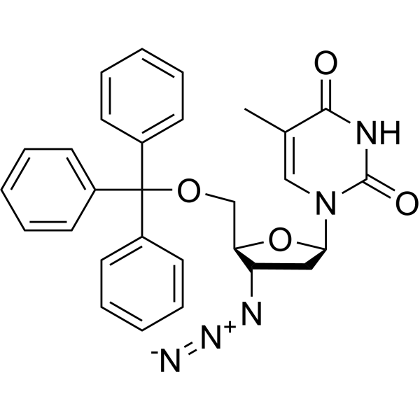 3′-Azido-3′-deoxy-5′-O-(triphenylmethyl)thymidine 29706-84-1